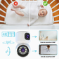 PurBébé DuoVision : Babyphone connecté avec caméras HD, surveillance mobile