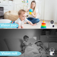 PurBébé DuoVision : Babyphone connecté avec 2 caméras HD, surveillance mobile